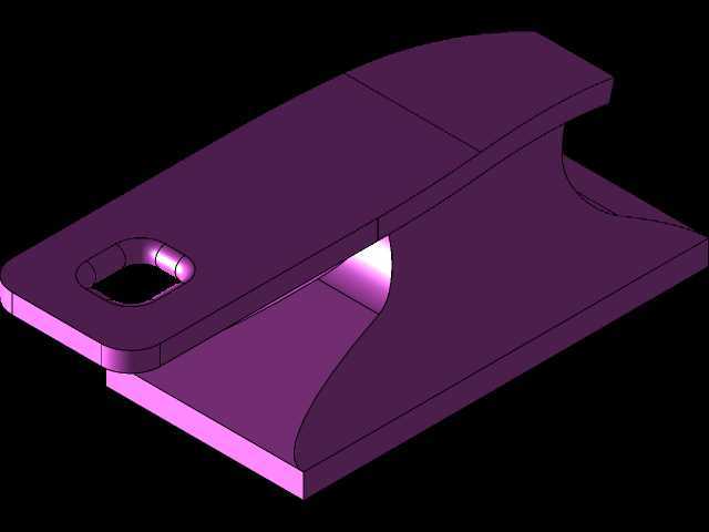 3D CAD 基础练习 / CATICS 3D09-H04/ Autodesk Inventor Pro