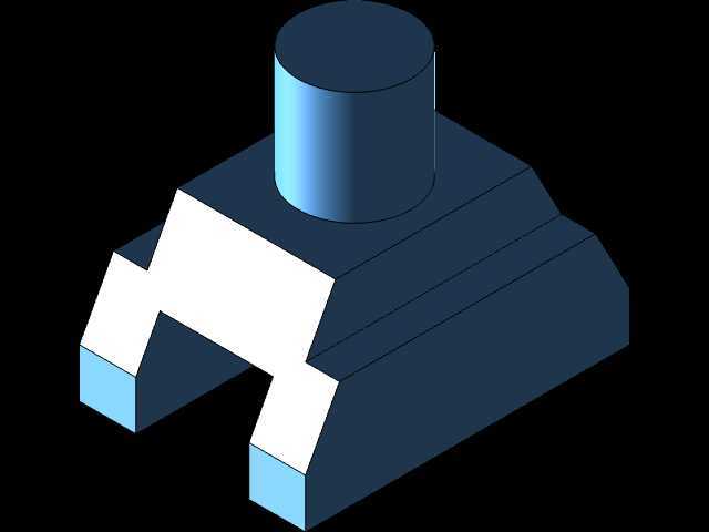 3D CAD 基础练习 061/Autodesk Inventor Pro