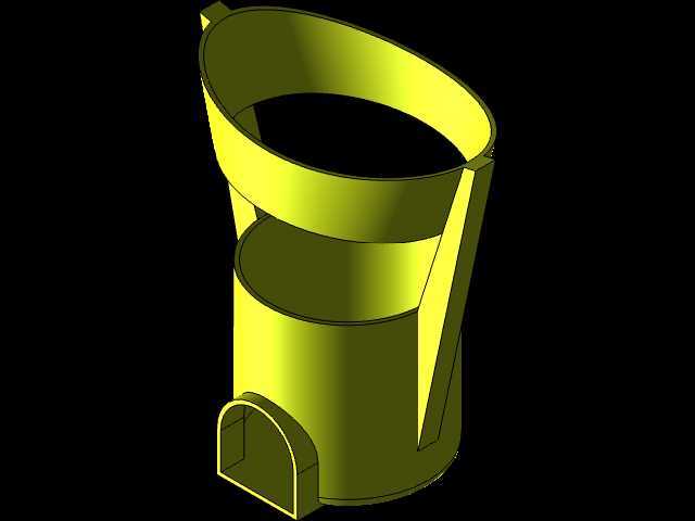 3D CAD 基础练习 / CATICS 3D10-H04/ Autodesk Inventor Pro