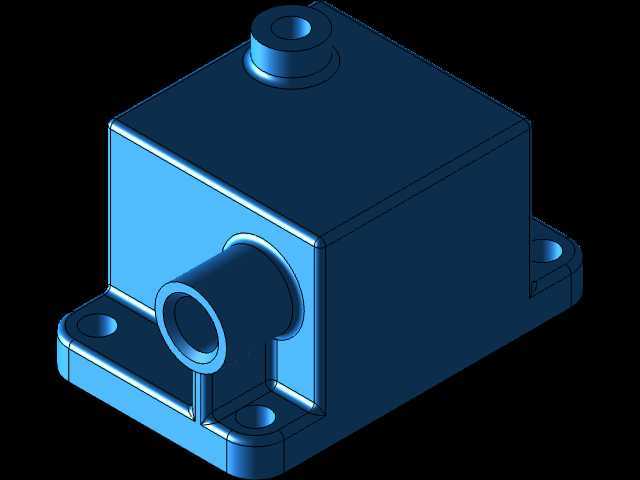 3D CAD 基础练习 069/Autodesk Inventor Pro