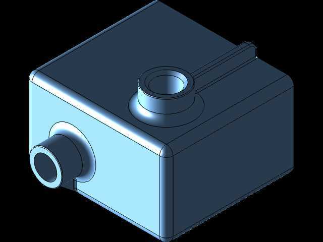 3D CAD 基础练习 068/Autodesk Inventor Pro