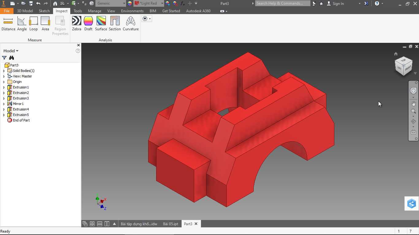 Autodesk Inventor 零件 - 型号 05