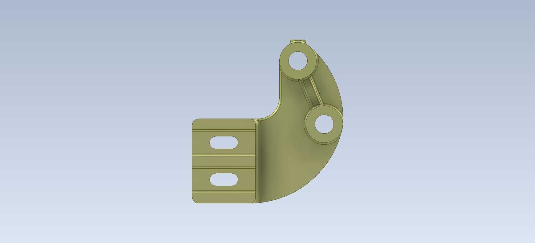 3D CAD 基本练习/支架/Autodesk Inventor Pro
