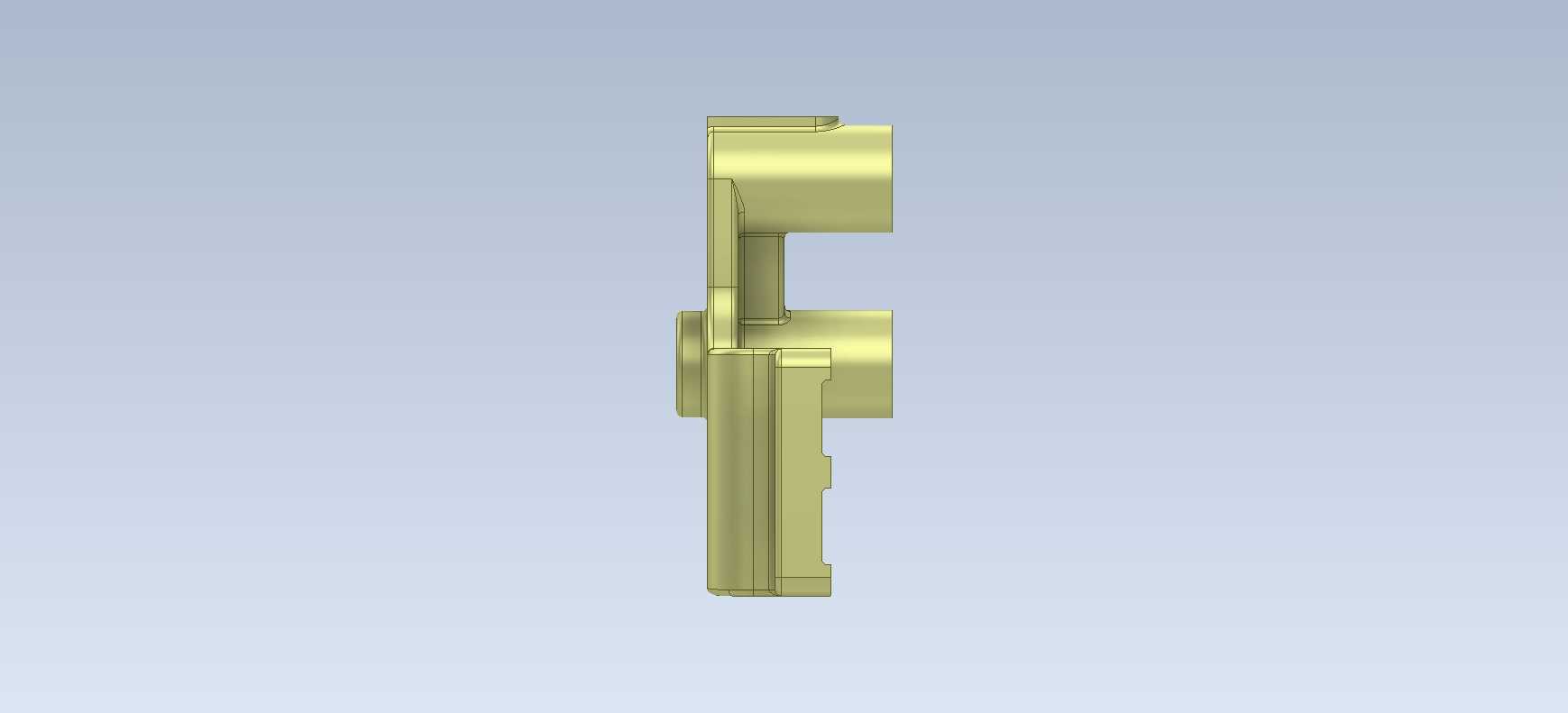 3D CAD 基本练习/支架/Autodesk Inventor Pro