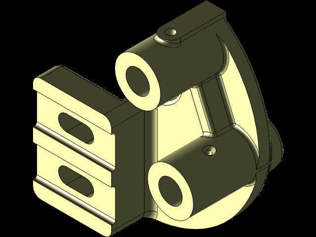 3D CAD 基本练习/支架/Autodesk Inventor Pro