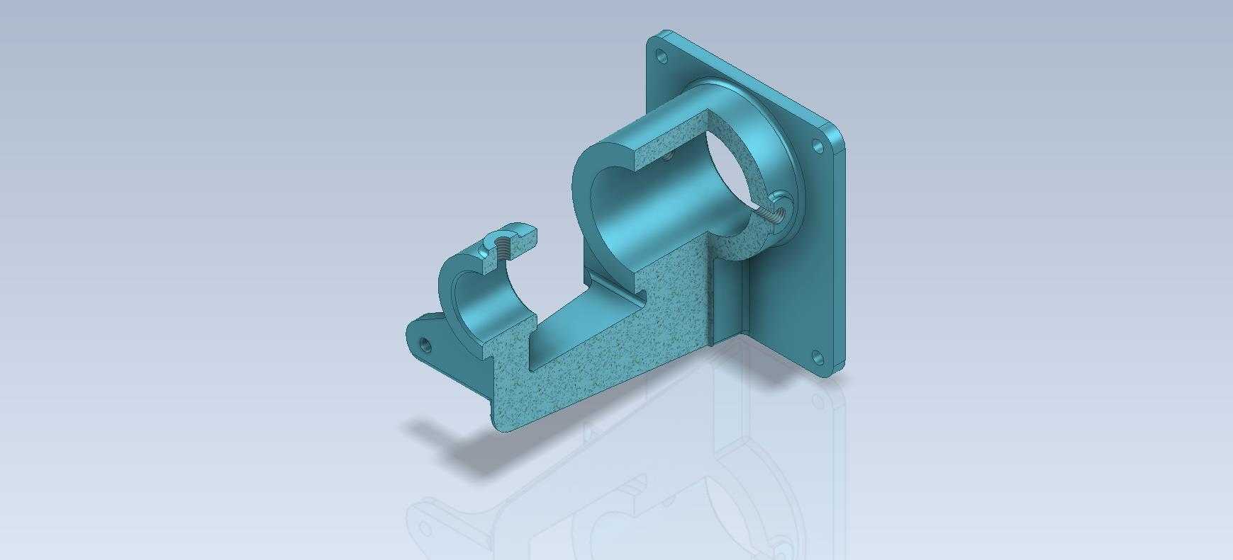 3D CAD 基本练习/车轴支架/Marco Pivotante/Autodesk Inventor Pro