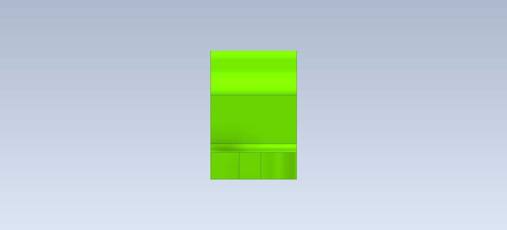 3D CAD 基本练习/双向跨度垫和支撑框架/Autodesk Inventor Pro