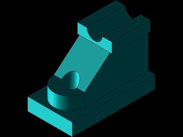 3D CAD 基本练习/双向跨度垫和支撑框架/Autodesk Inventor Pro