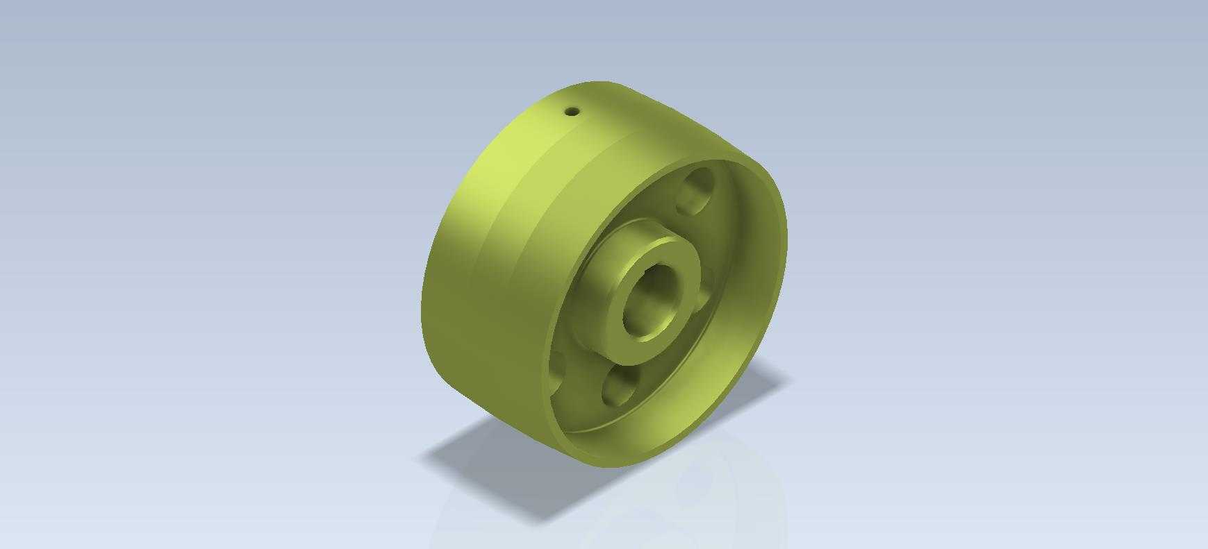 3D CAD ������ϰ/ƽ����/Polea Plana/Autodesk Inventor Pro