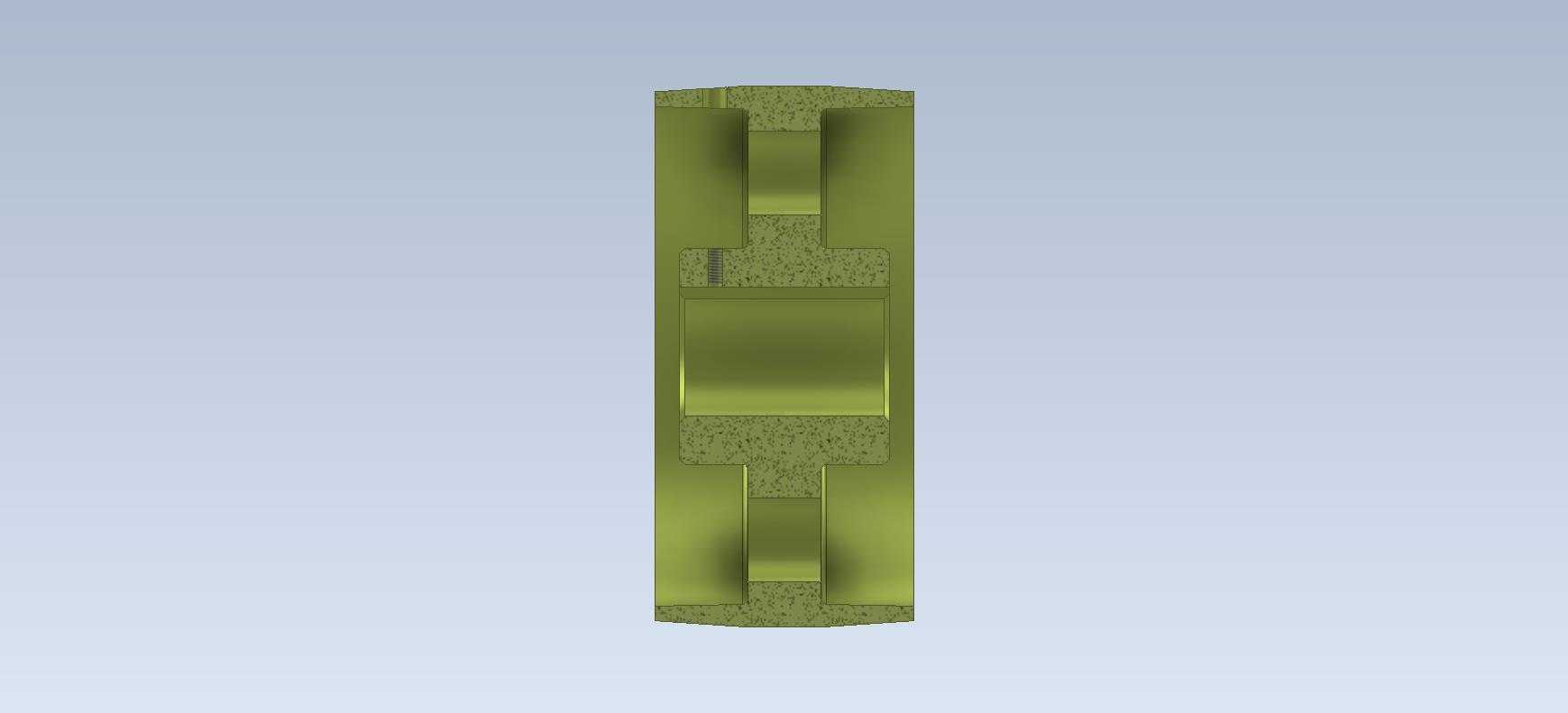 3D CAD ������ϰ/ƽ����/Polea Plana/Autodesk Inventor Pro