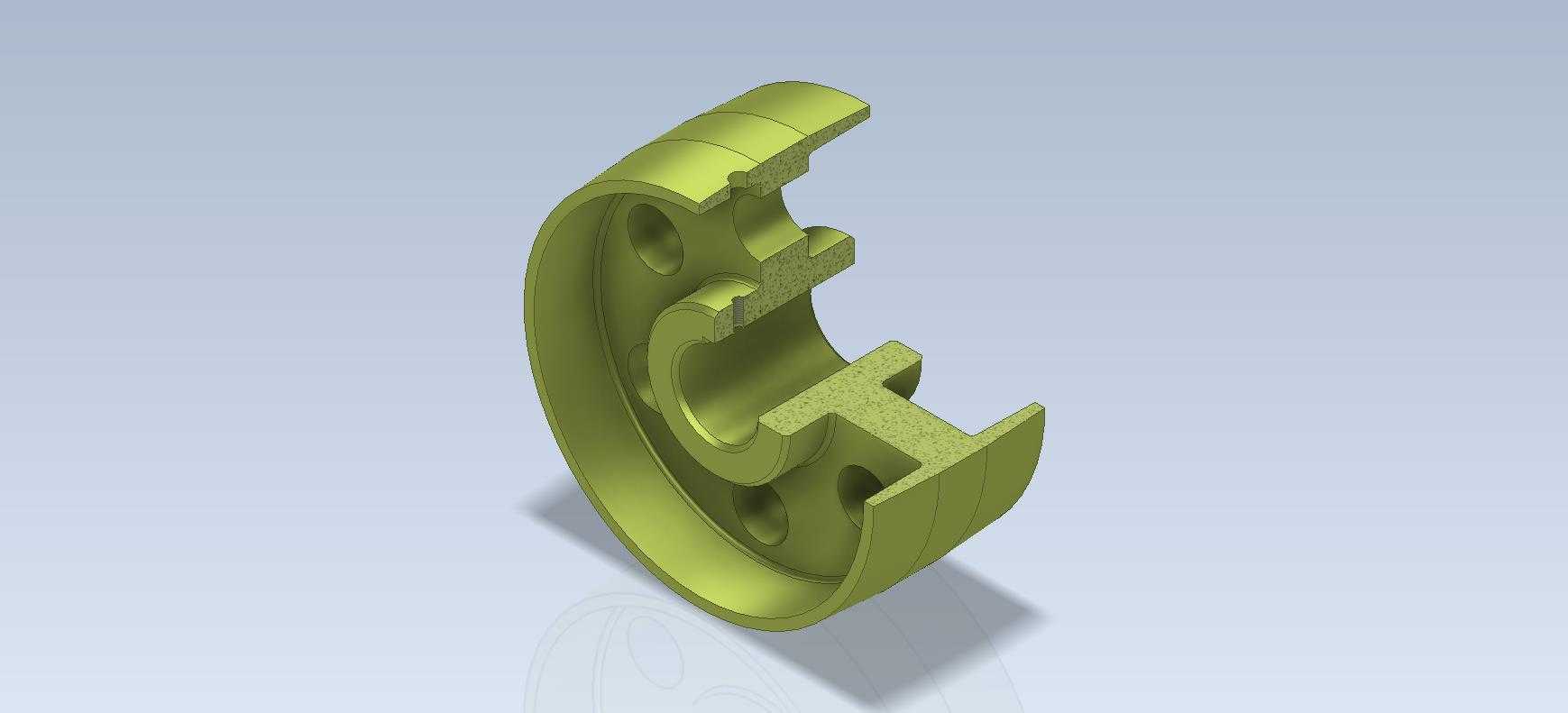 3D CAD ������ϰ/ƽ����/Polea Plana/Autodesk Inventor Pro