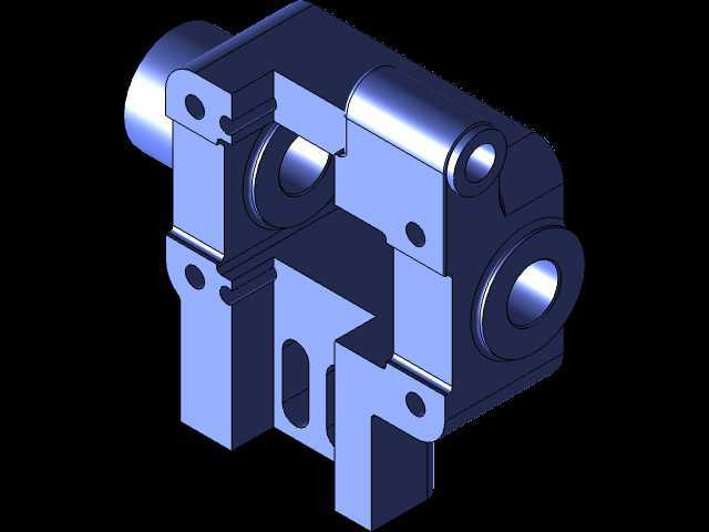 3D CAD 基本练习/轴座/Asiento de Eje/Autodesk Inventor Pro