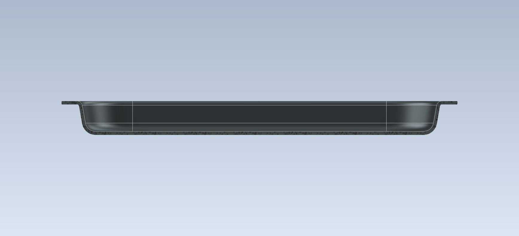 Studycadcam 3D CAD 练习 1160/Tray/Charola/Autodesk Inventor Pro