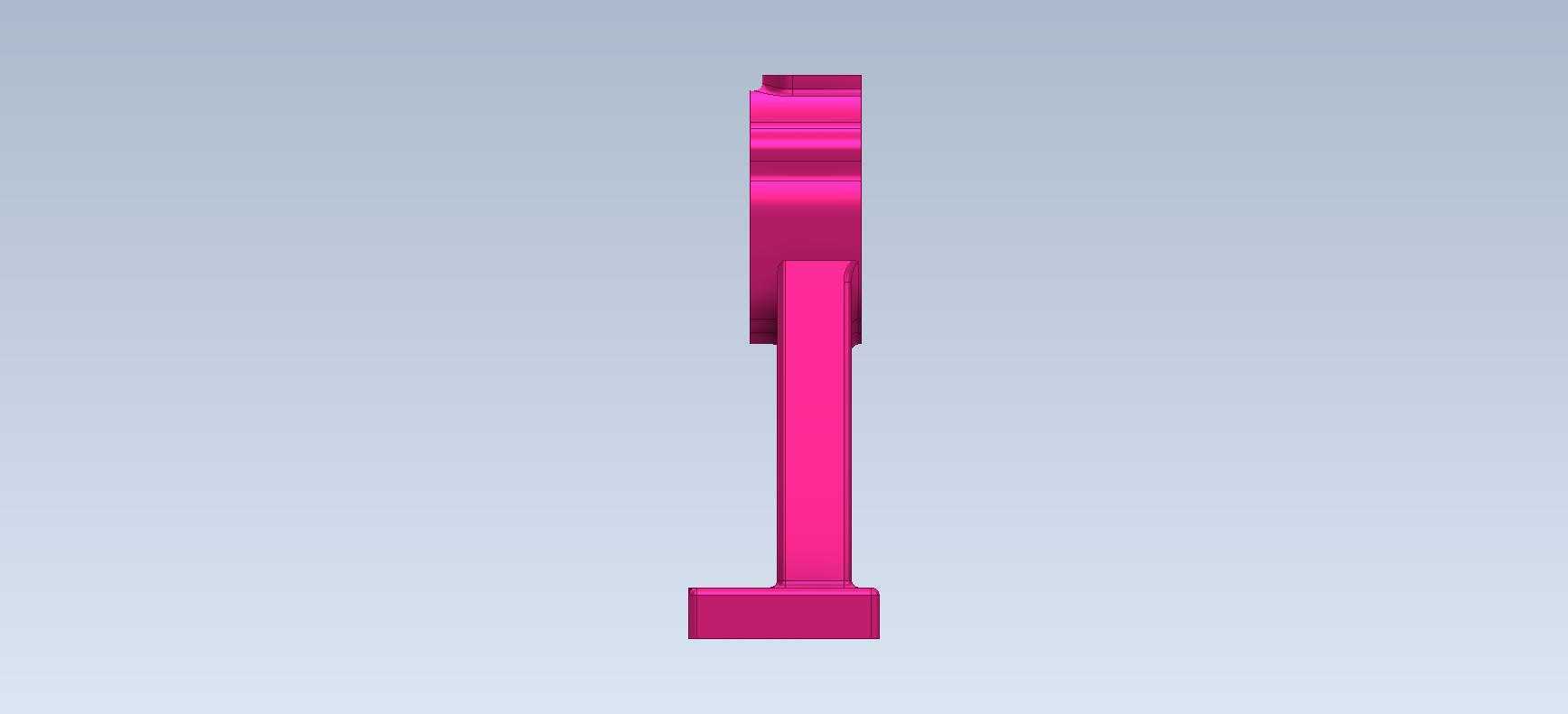 3D CAD 基本练习/Bracket/Soporte/Autodesk Inventor Pro