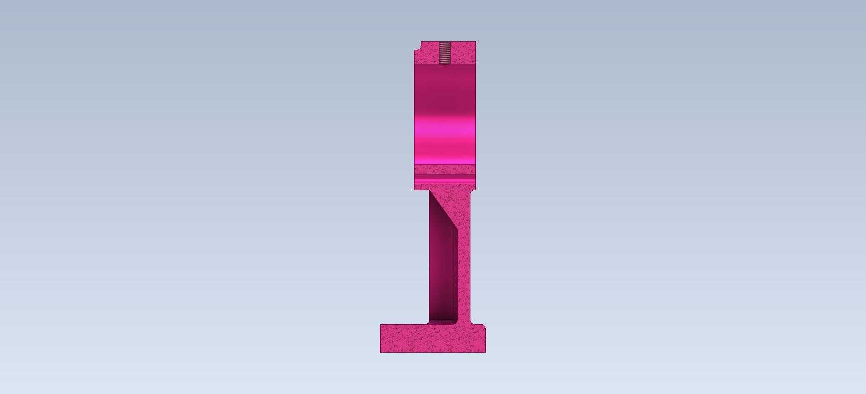 3D CAD 基本练习/Bracket/Soporte/Autodesk Inventor Pro