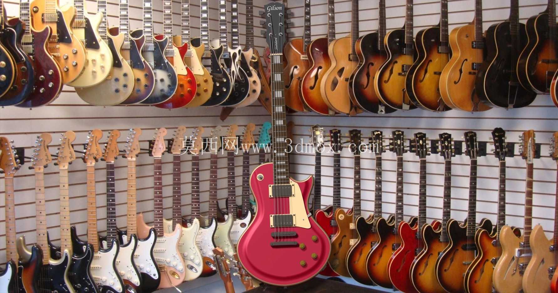 Les Paul + Stratocaster + Gibson 356 吉他