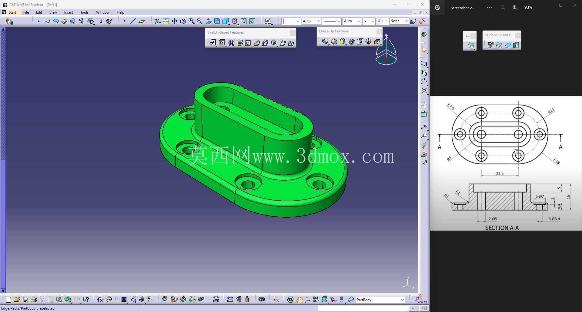 CATIA V5 ��ϰ 23
