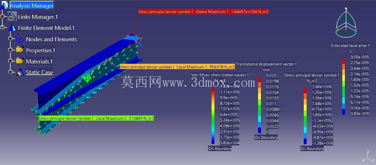 2A D3 TM_Anandani Dias Prayogi_�ڿ����۷��� Sasis Beam dari bahan Baja��Emas dan Alumunium Menggunakan CATIA V5R21