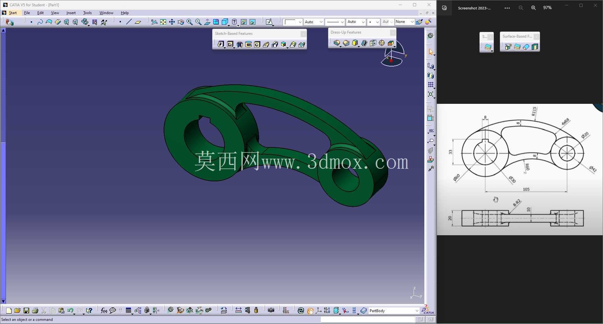 CATIA V5 ��ϰ 22