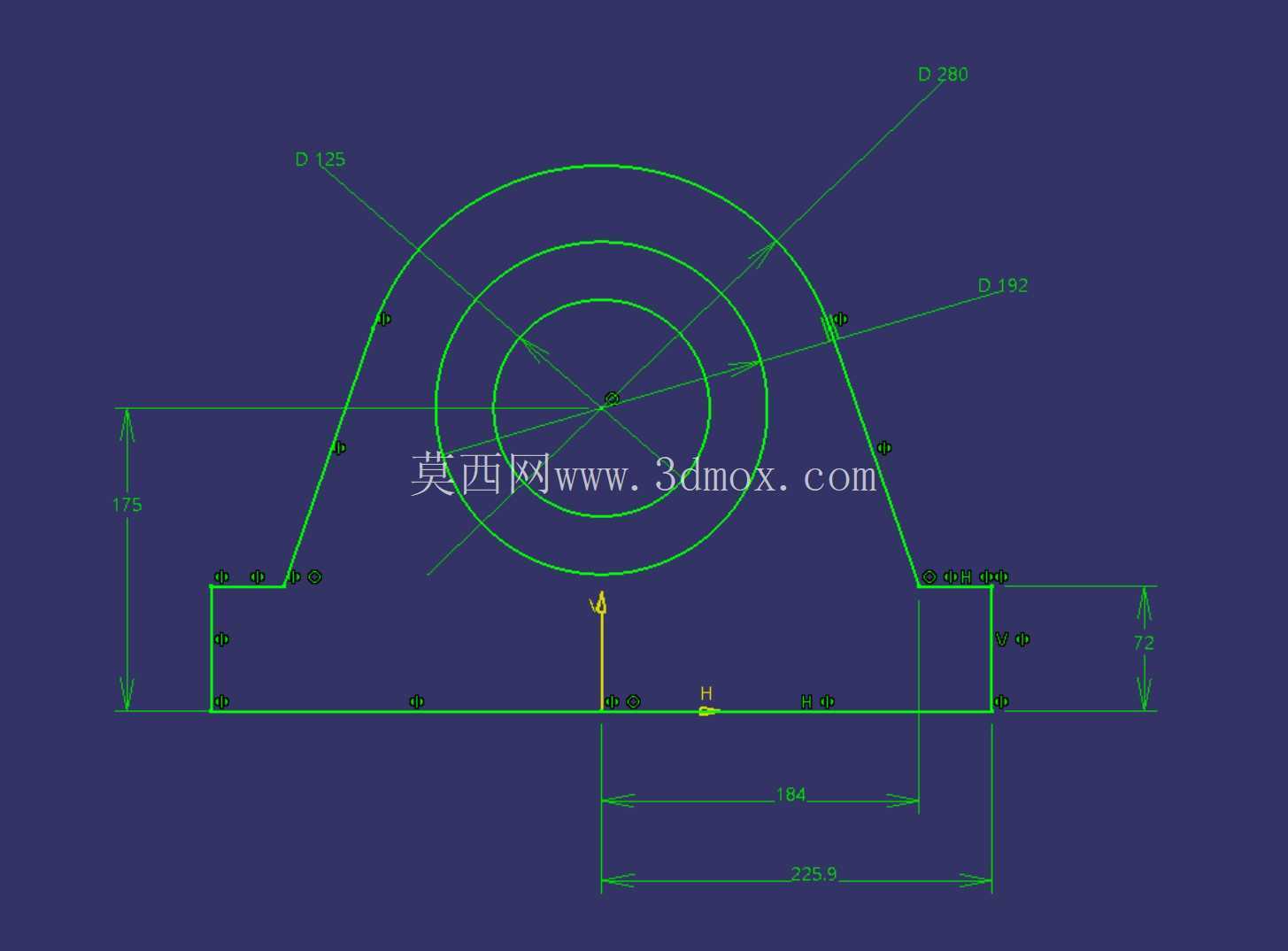 CATIA V5 练习 23:高效绘图之路