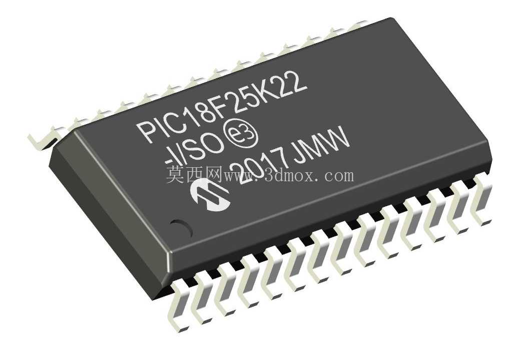 ������ FreeCAD �� Powerpoint �û��� Microchip SOIC28 ��װ MPU