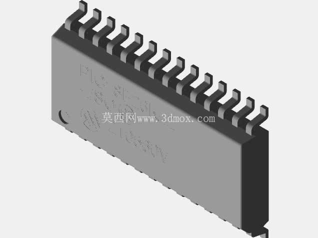 ������ FreeCAD �� Powerpoint �û��� Microchip SOIC28 ��װ MPU