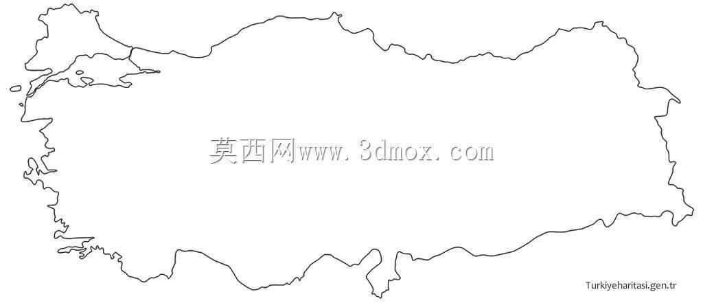 3D土耳其地图