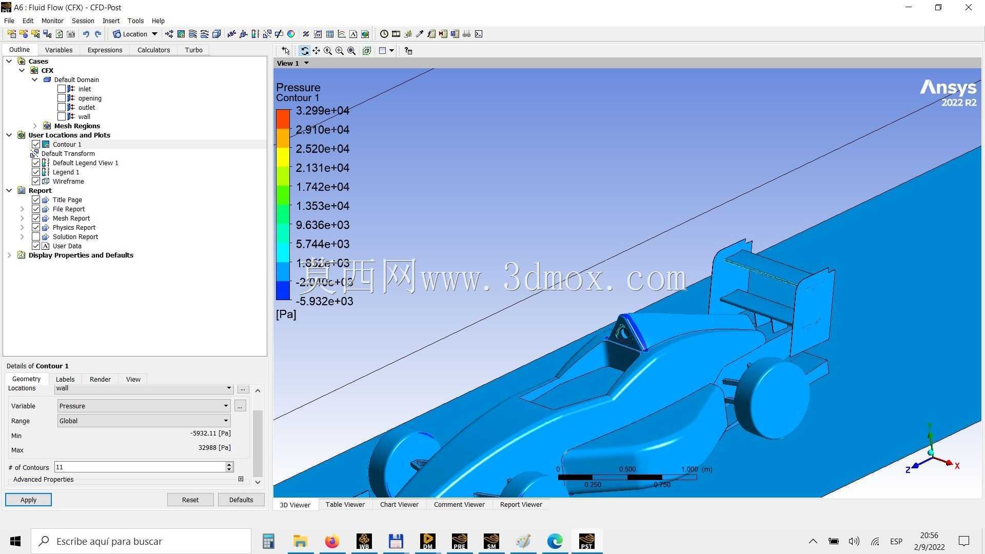 f1 ansys �� Solidworks