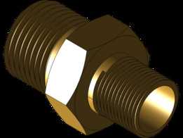 ���ǽ�ͷ���ƹܼ� 1/4\�� ������ NPT x 1/8\�� ������ NPT