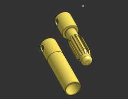 ��ɫ�ӵ�ͷ������ 4mm