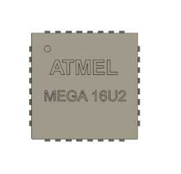 ATMEL MEGA 16U2