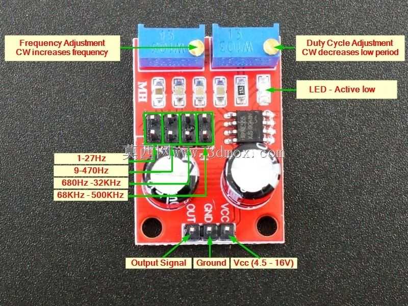 NE555定时器模块