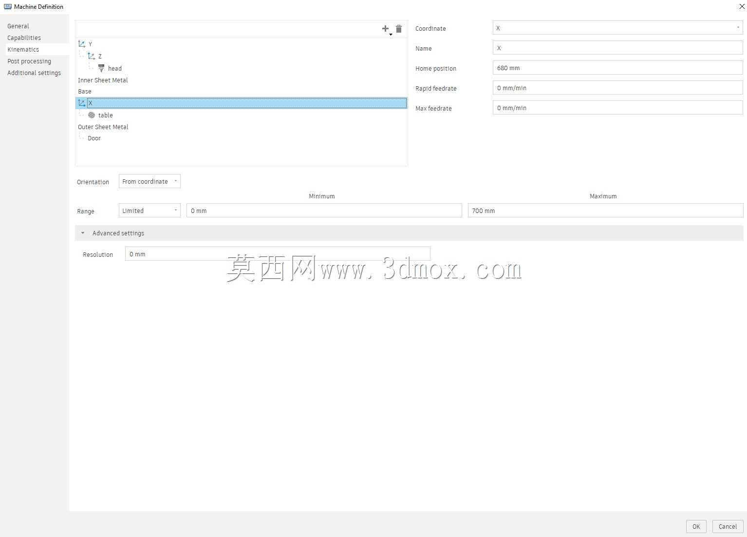 DMC 70 V hi-dyn - 3D 模型
