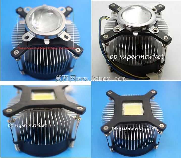 100 瓦工作 LED 灯笼灯,新型铝反射器