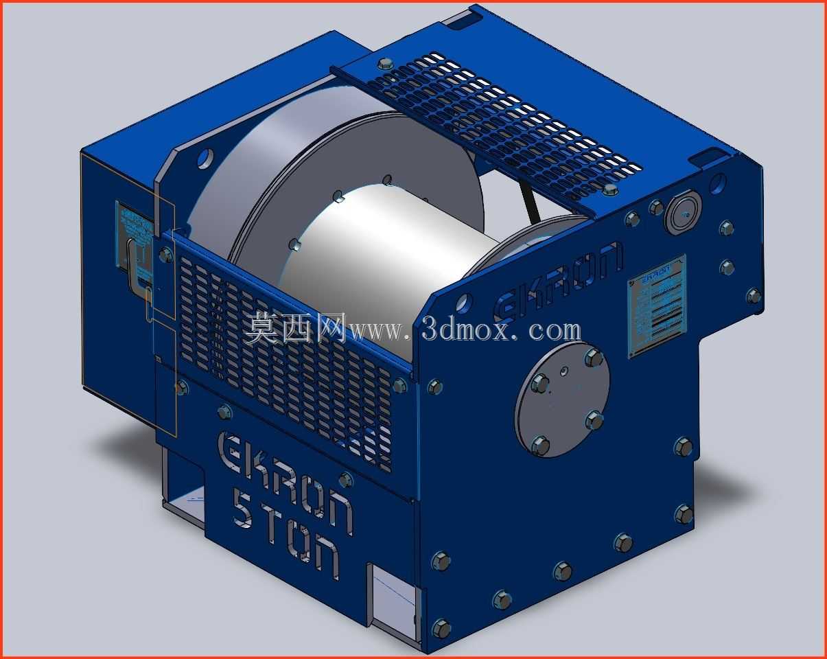 Guincho hidráulico Ekron 5Ton
