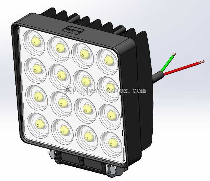 Лед фара 48Вт AutoSide AS-48/SQ/F-3E(LED 泛光灯)