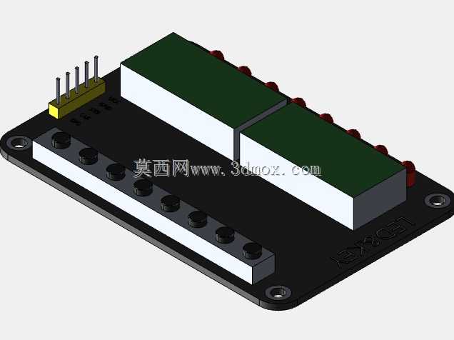 TM1637 4位数字LED显示模块