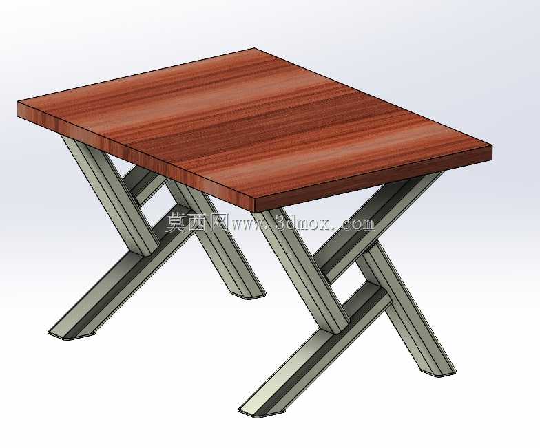SolidWorks 教程:对精美桌子进行 3D 建模