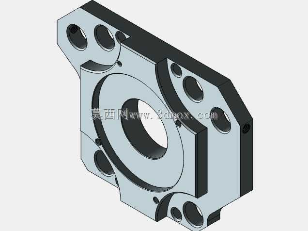 �ӹ����� 3D ģ�ͣ�3D CAD ��ϰ��