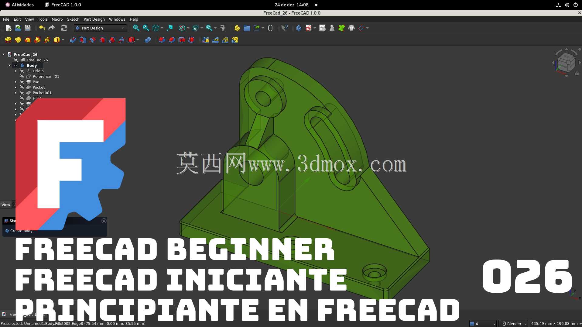教程 FreeCAD 初学者 026