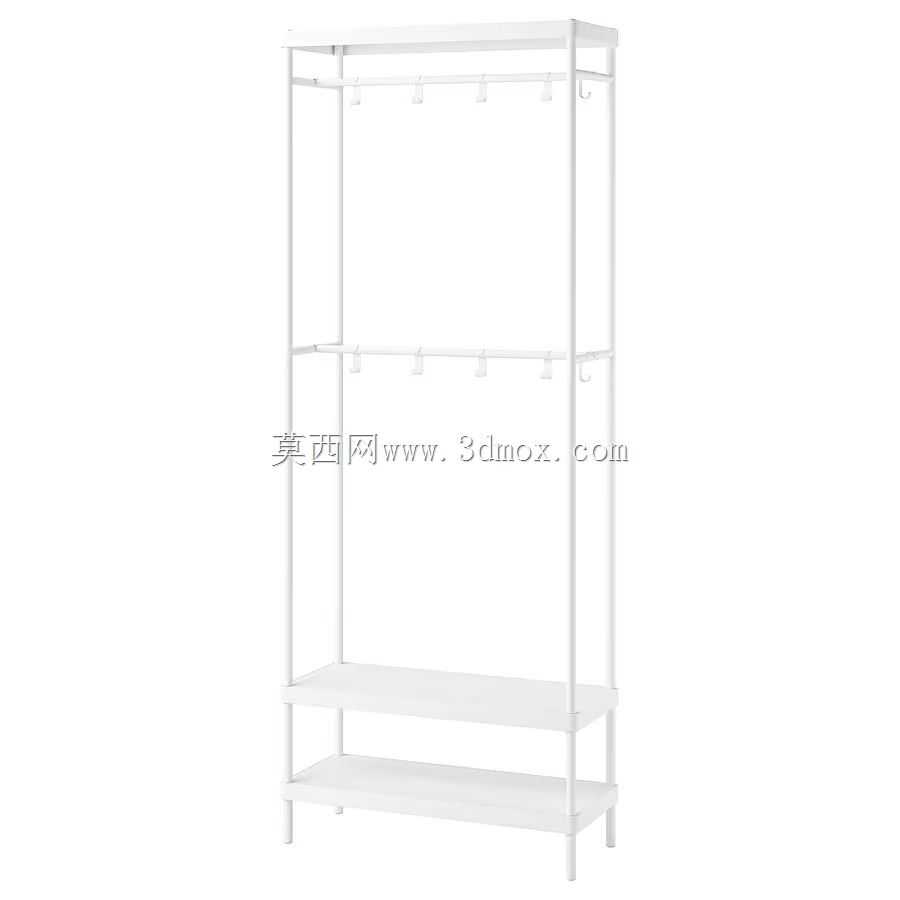 IKEA - 麦卡帕 衣帽架,带鞋柜