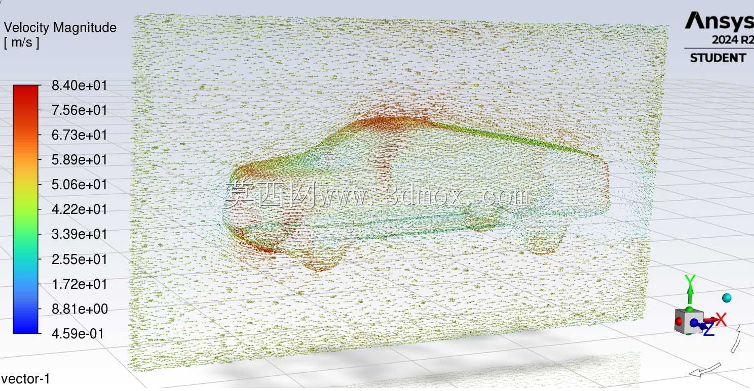�Ը��� F-150 ���ʽ�������� LES ����ģ�� CFD ģ�⣬������ LES ������ϵ����Ӱ��