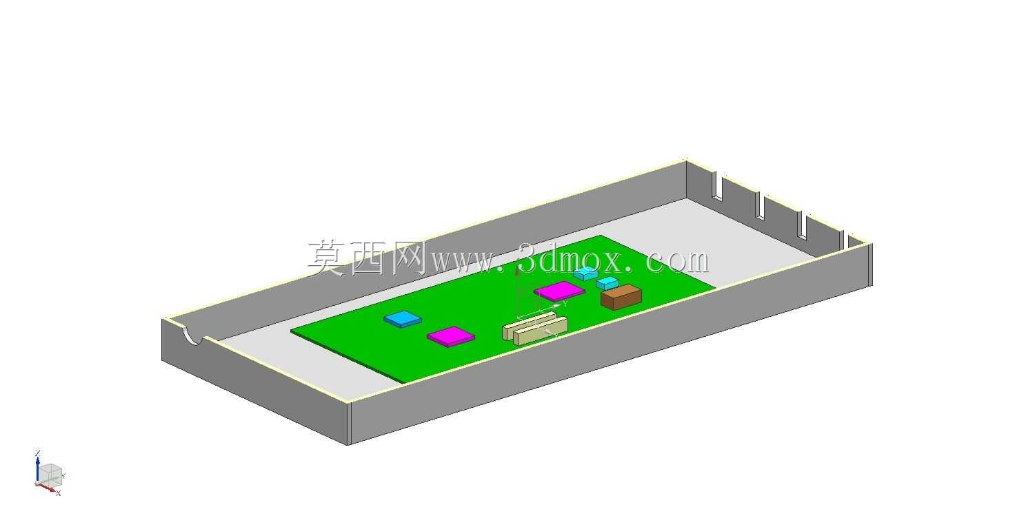 开放式机箱中的 PCB