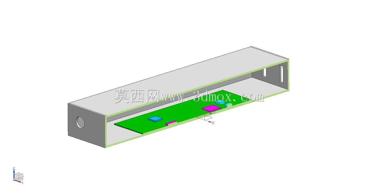 开放式机箱中的 PCB