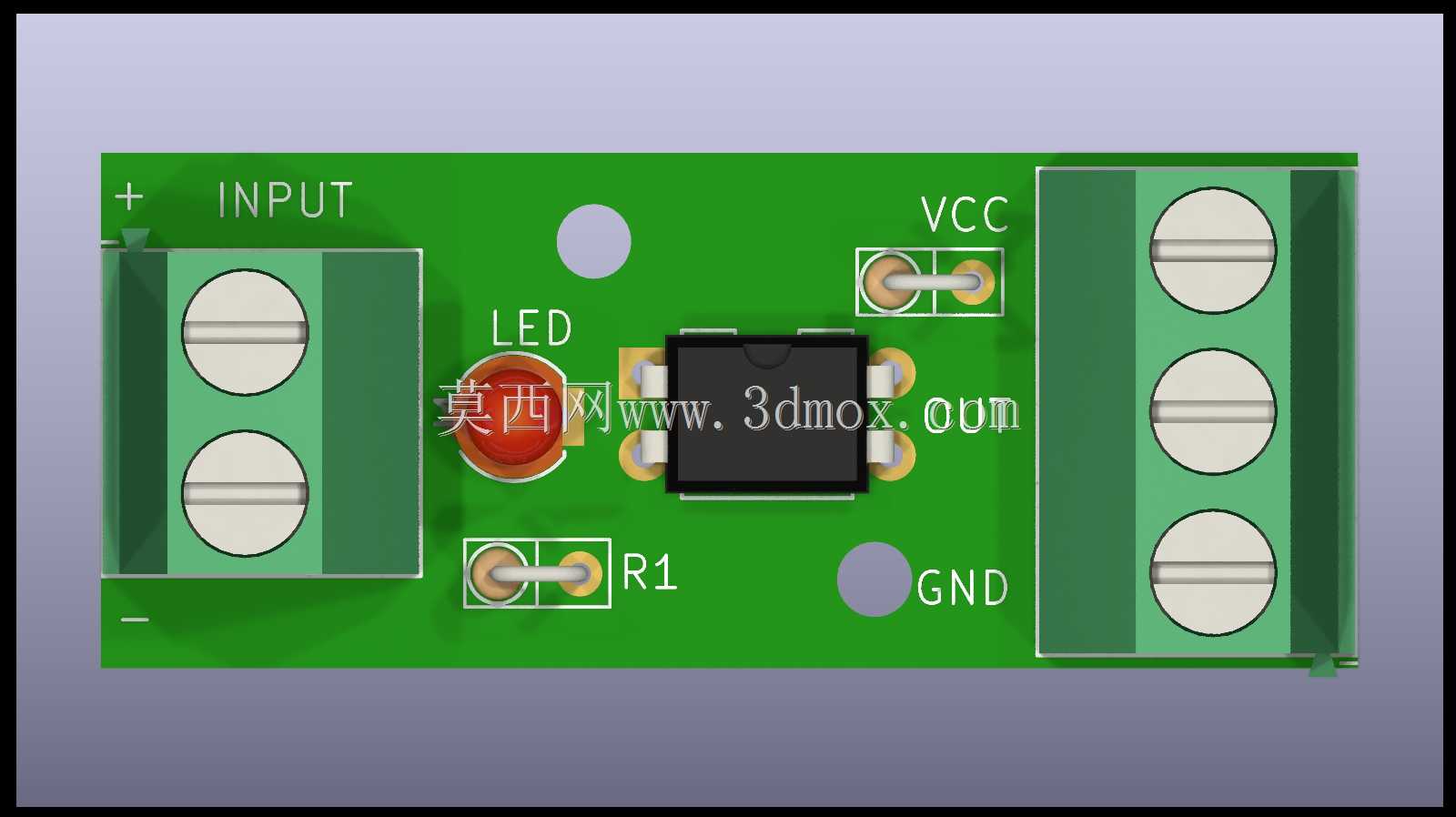 单通道PC817光耦模块
