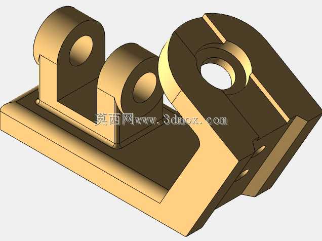 Solidworks 教程 Ex 48 Egik Yatak 模型,来自 Teknik Resim 的几何形状,附完整视频