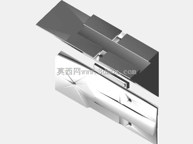 适用于 Dyson? v15 的 72 度倾斜墙壁底座