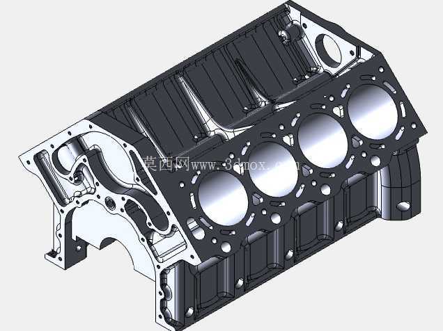1UZ v8型发动机缸体