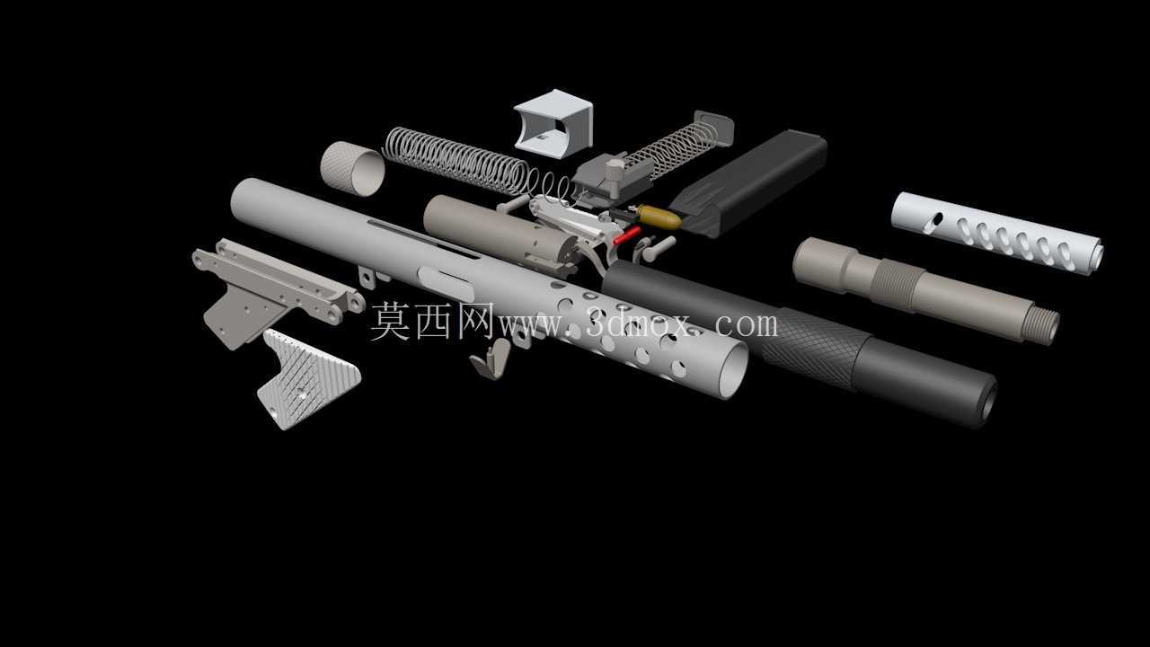 .45 ACP管SMG从O-Town下载关于邪教3d