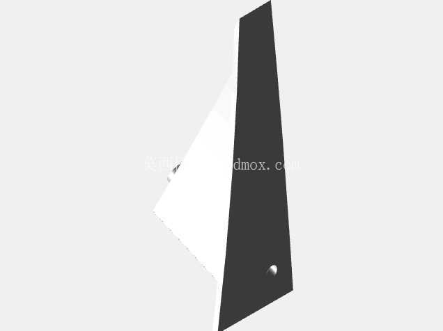 乐的猎鹰3D打印R/C飞行翼,48英寸W.s.10-12-24